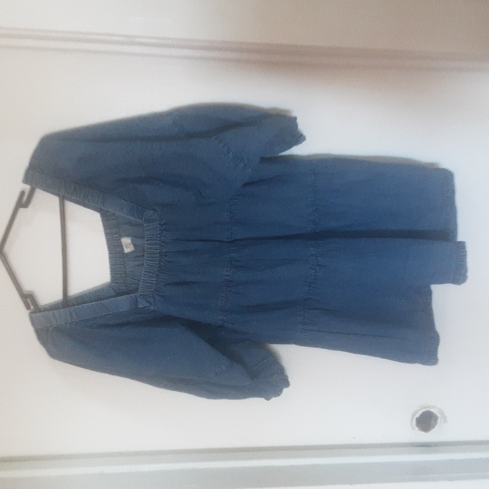 COPY - Girl Soul Square Neck Denim Dress Girl's Sz L